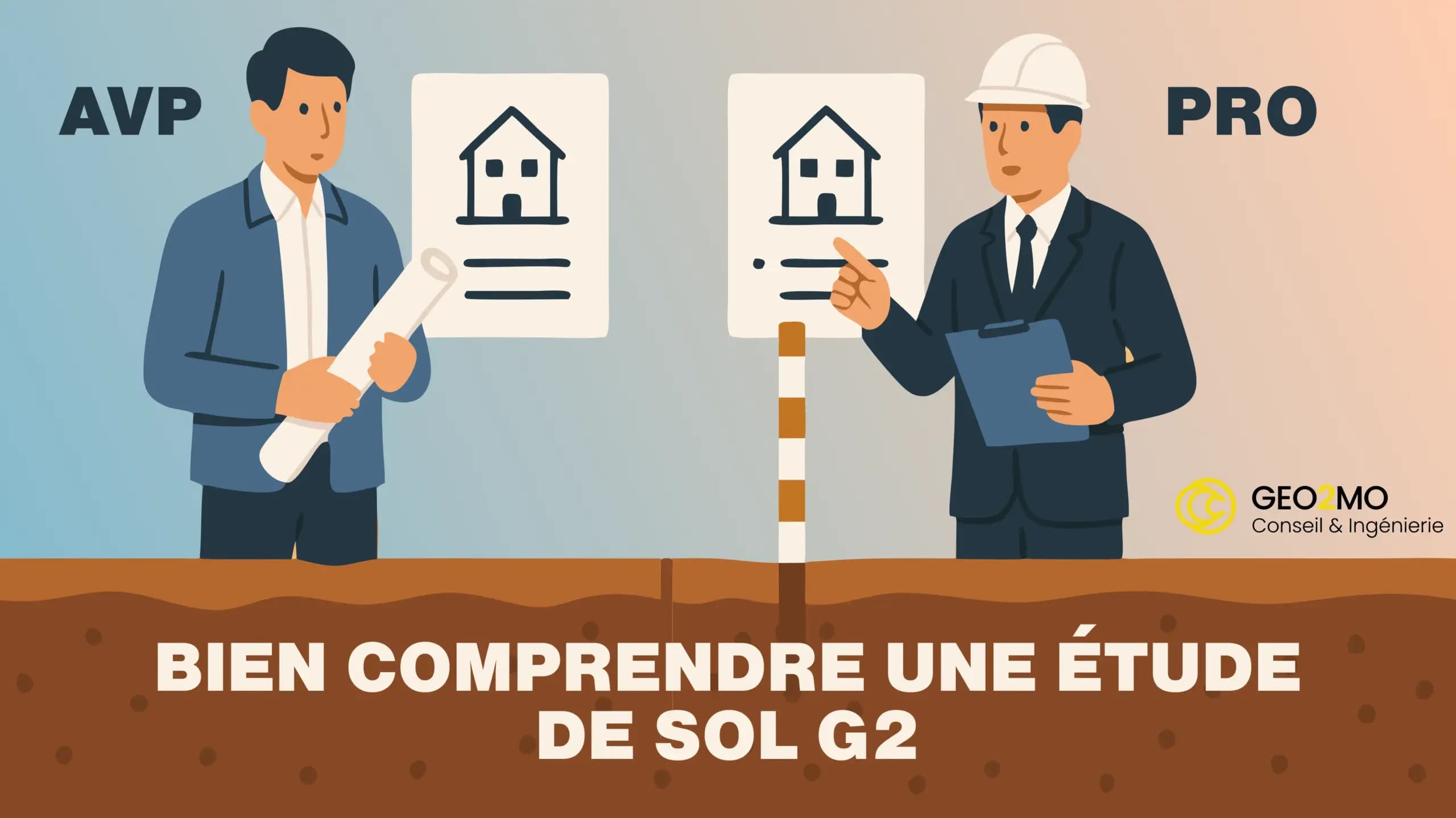 Bien comprendre une étude de sol G2 - AVP vs PRO 2