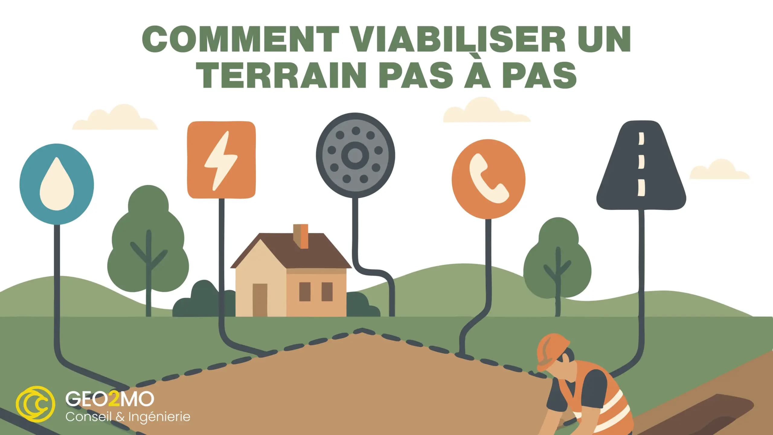Comment viabiliser un terrain pas à pas