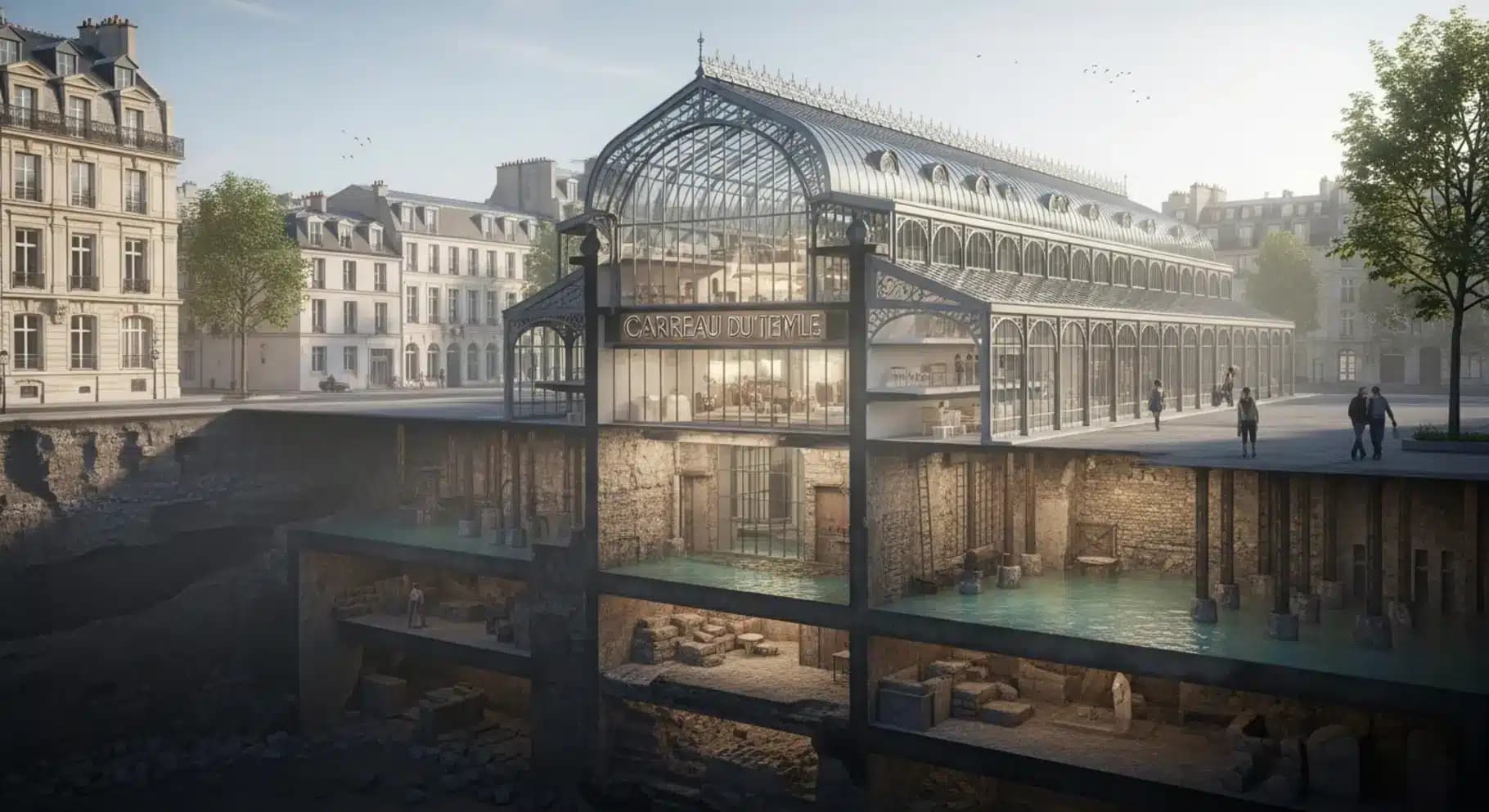 Illustration géotechnique de Paris 3e