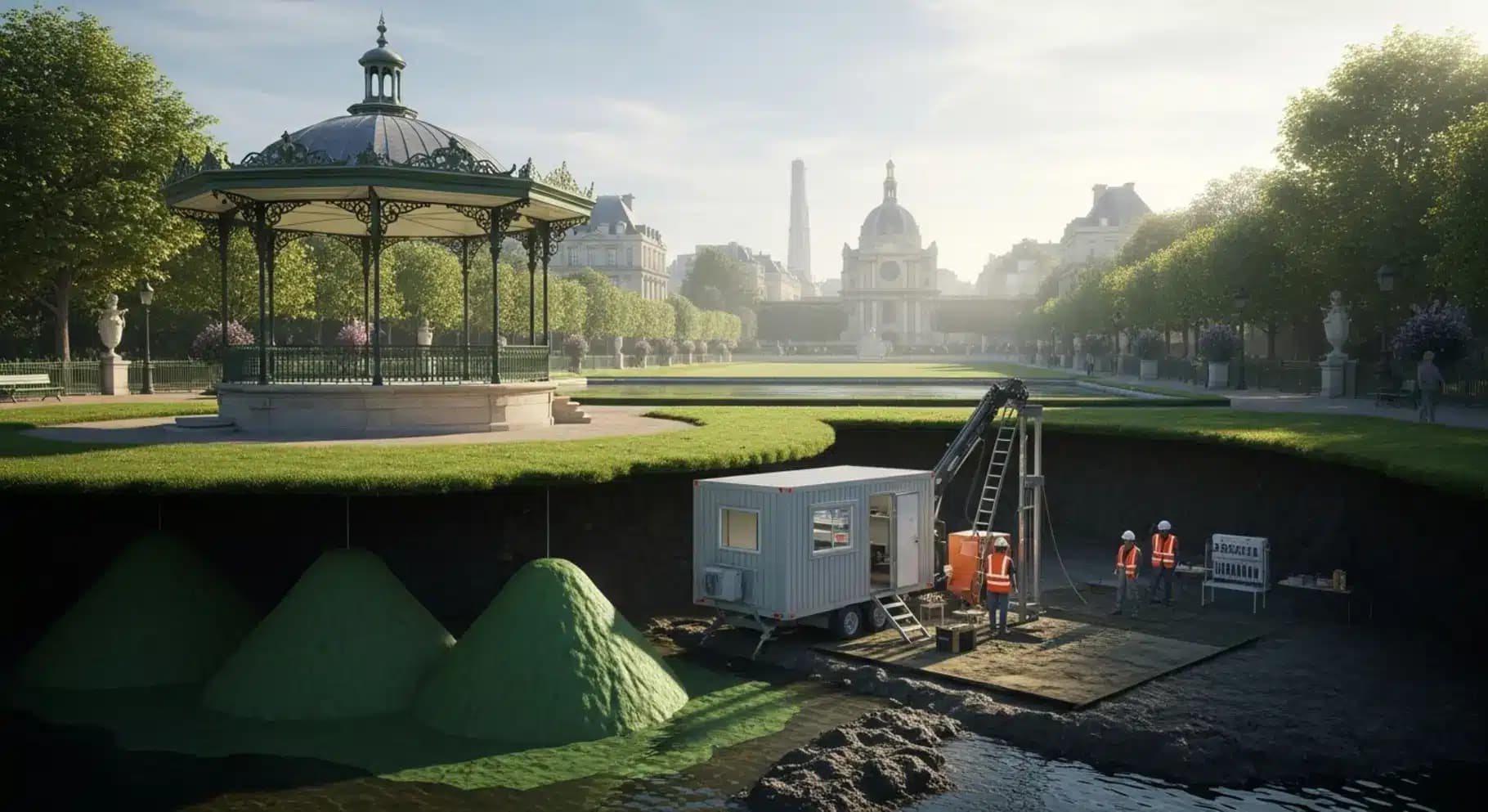 Illustration géotechnique de Paris 6e