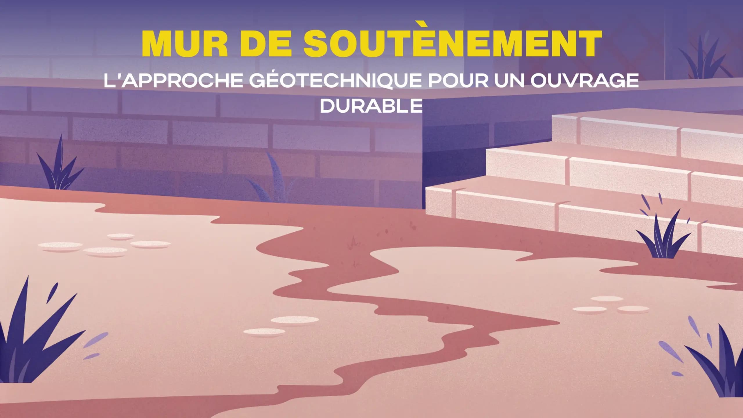 Mur de soutènement-banners