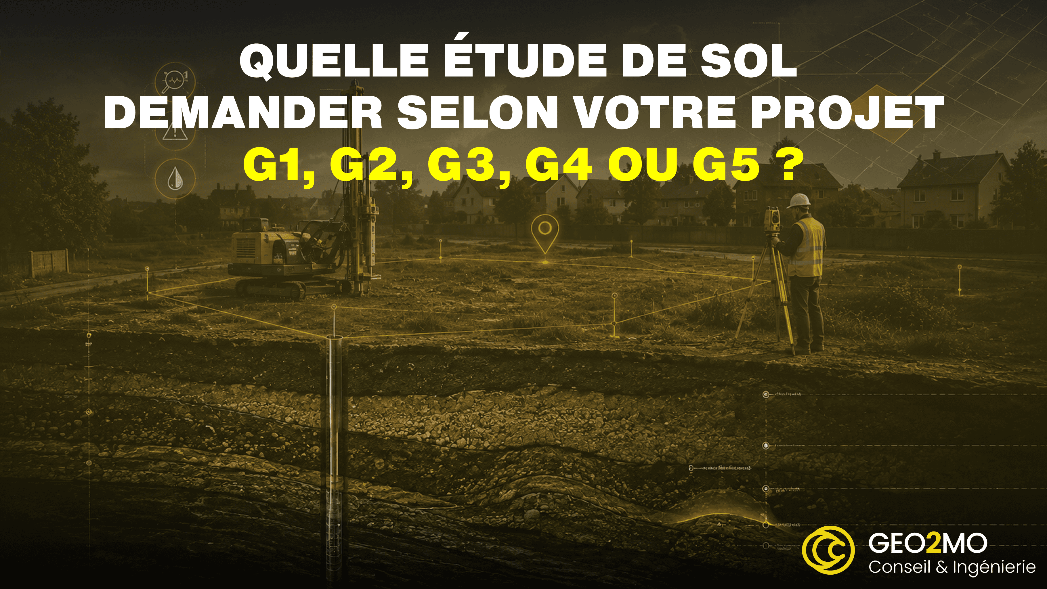 Quelle étude de sol demander selon votre projet