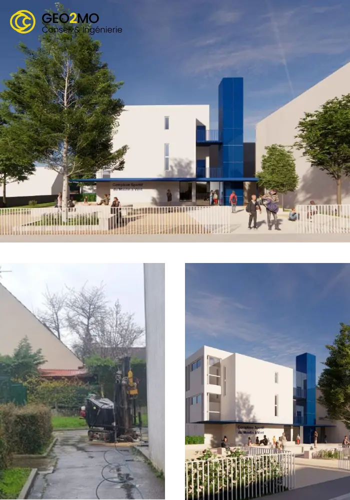 Étude G2 PRO à Thorigny-sur-Marne : Réhabilitation du centre sportif