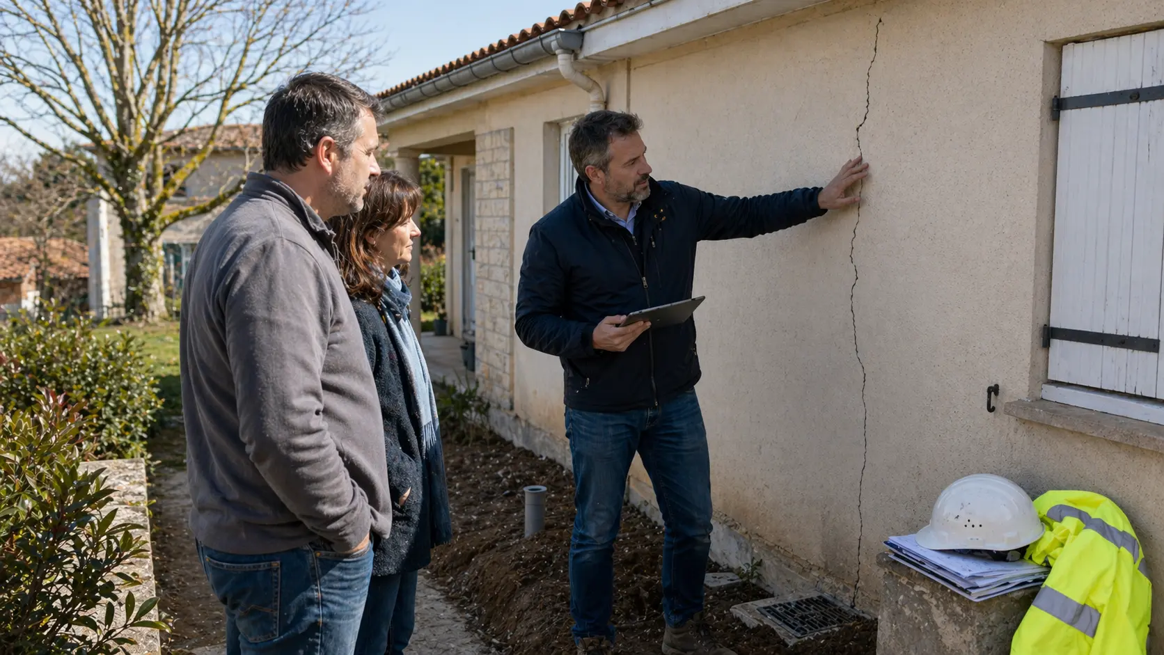 Diagnostic de fissure sur un ouvrage existant à Bordeaux